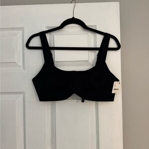 FP Movement by Free People Black Scoop Support Bralette
